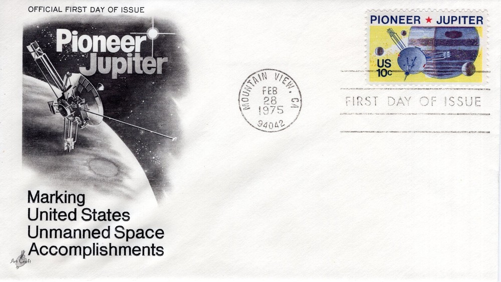 MARKING U.S. UNMANNED SPACE ACCOMPLISHMENTS  - 1975 - DC3103
