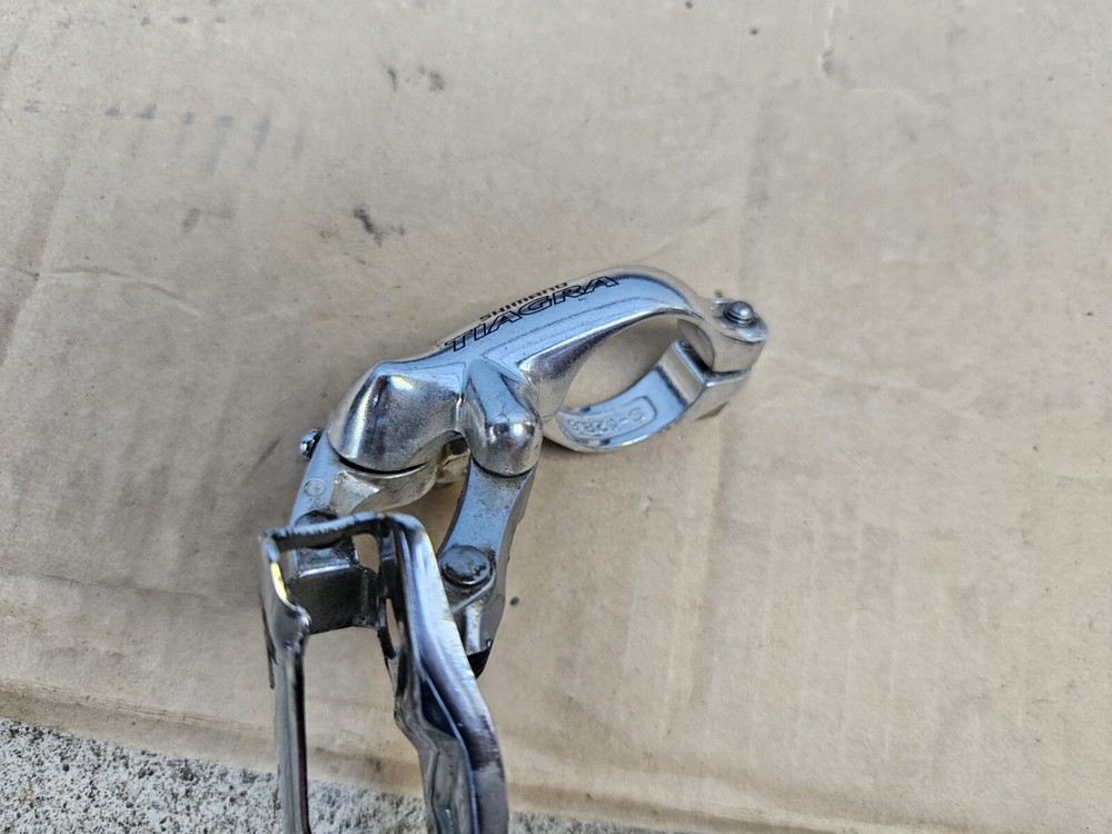 BROKEN Shimano Tiagra Front Triple Derailleur 28.6mm Clamp Bottom Pull FD-4403