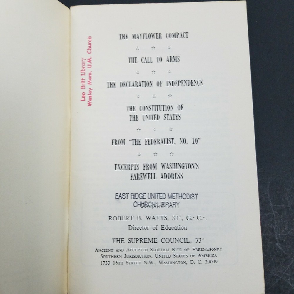 Dynamic Freedoms - Our Freedom Documents by Robert Watts - Freemason