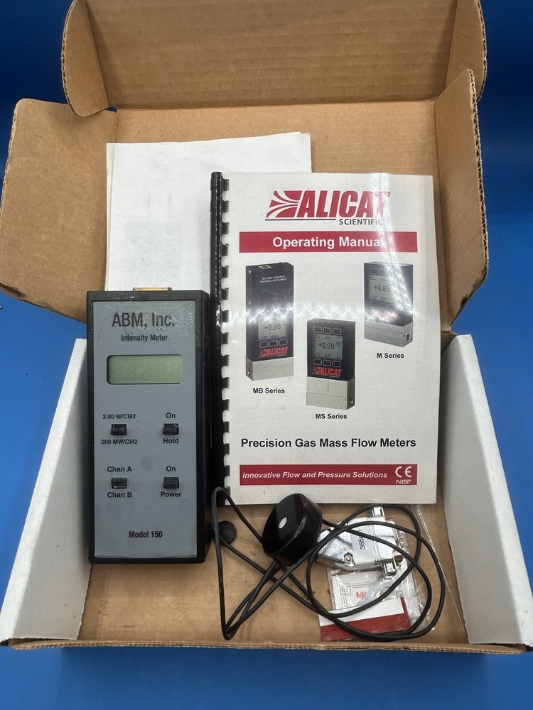 ABM Inc 150 Intensity Meter Near Mid Deep UV Light Source