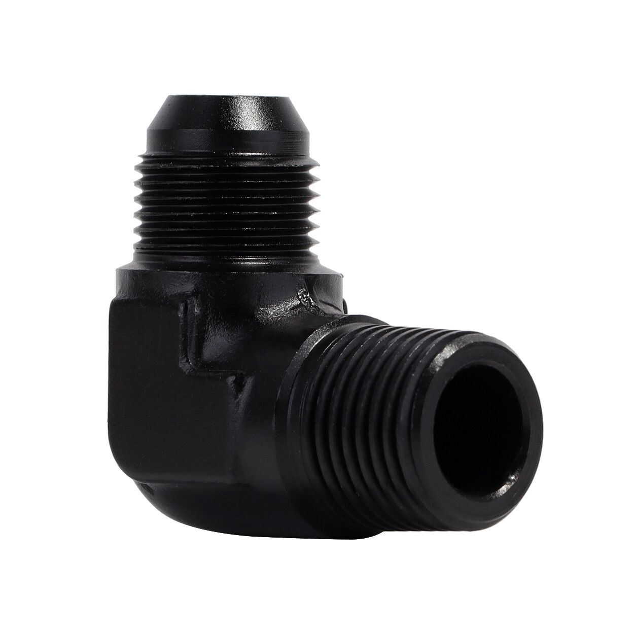 4AN 6AN 8AN 10AN to 1/4" 3/8" 1/2" NPT Male 90 Degree Fitting Straight Adapter