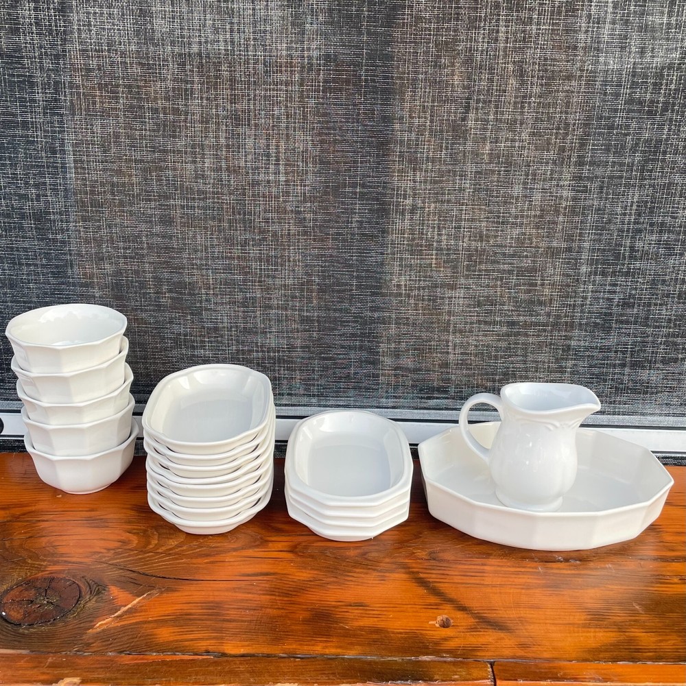 Pfaltzgraff Heritage White Assorted Place Setting Pieces "You Choose"