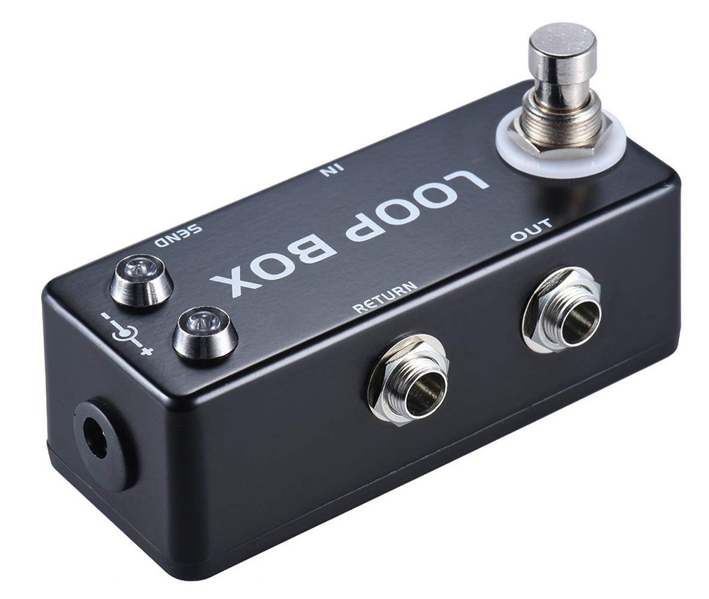 YMUZE Moskyaudio Mini Loop Box Guitar Effect Pedal with Channel Selection Tru...