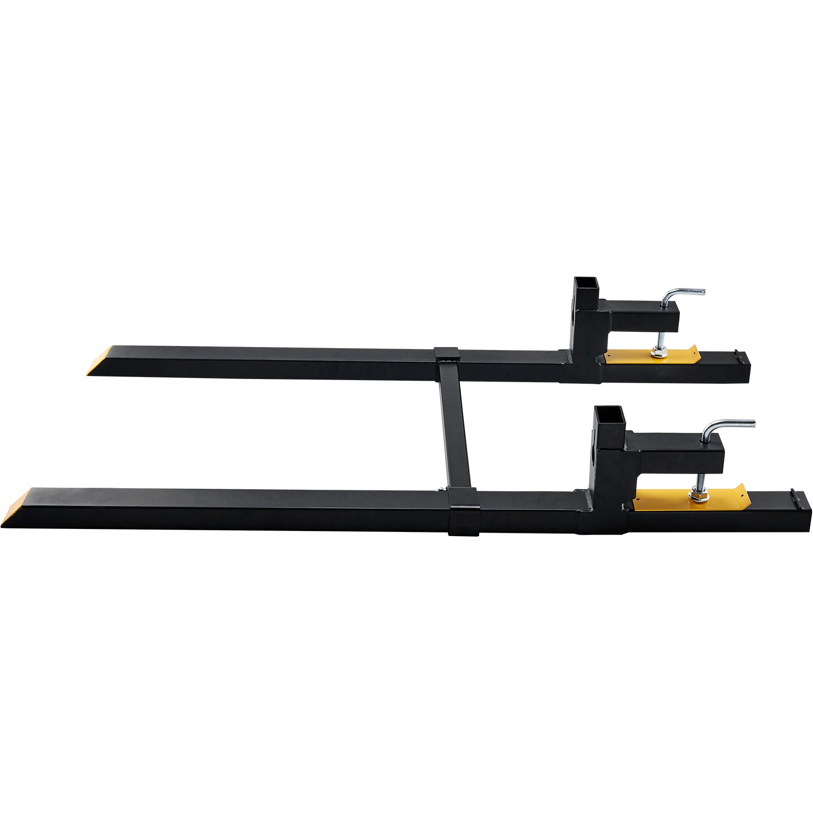 VEVOR Clamp on Pallet Forks 2000lbs Tractor Forks 60" Adjustable Bucket Forks