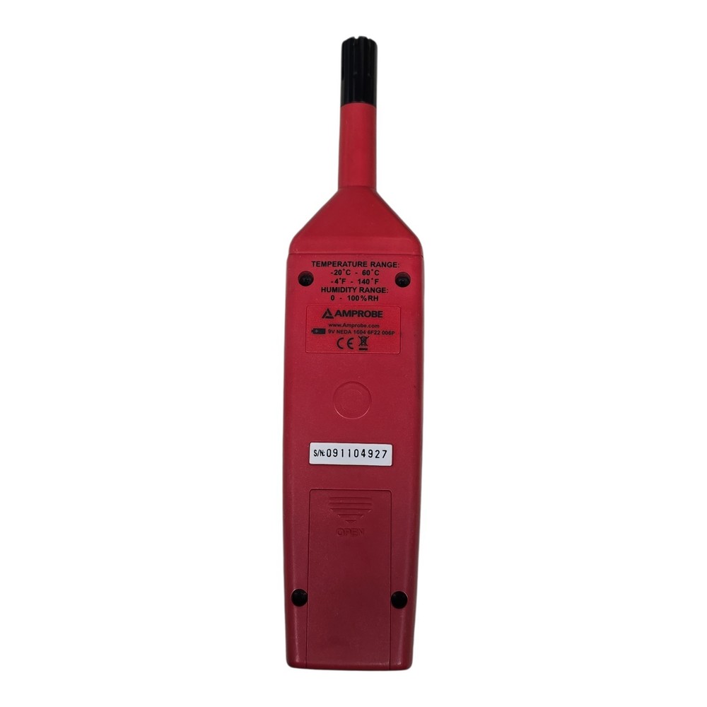 Amprobe THWD-3 Relative Humidity Temperature Meter Psychrometer Dew Point WB