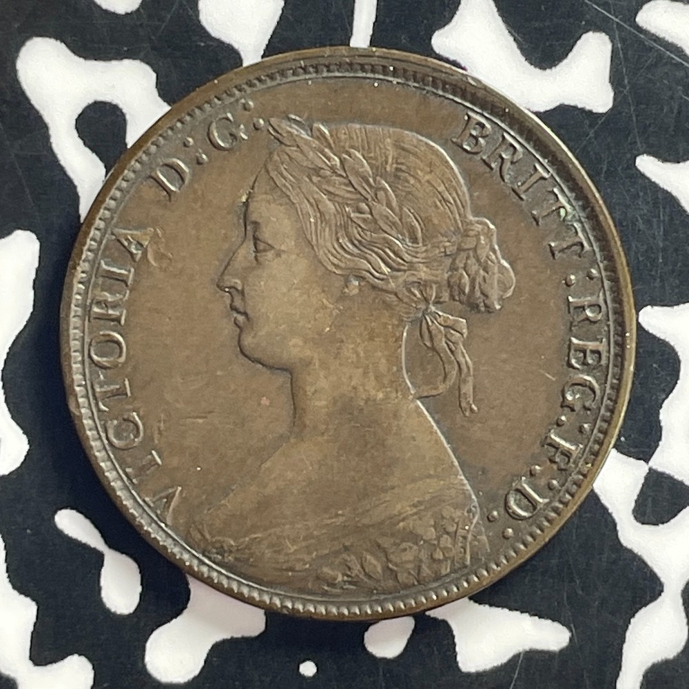 1861 Nova Scotia Large Cent Lot#C2268 Nice!