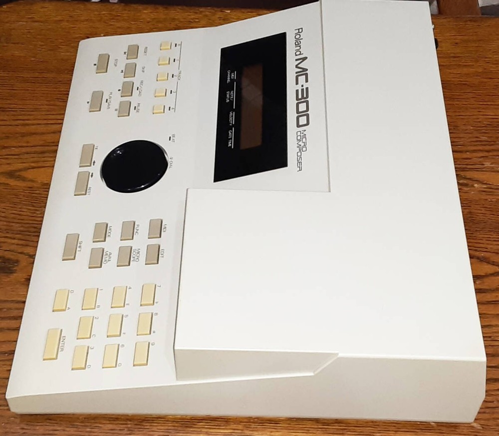 Roland MC-300 Micro Composer Sequencer Floppy Drive Cleaned Tested Working