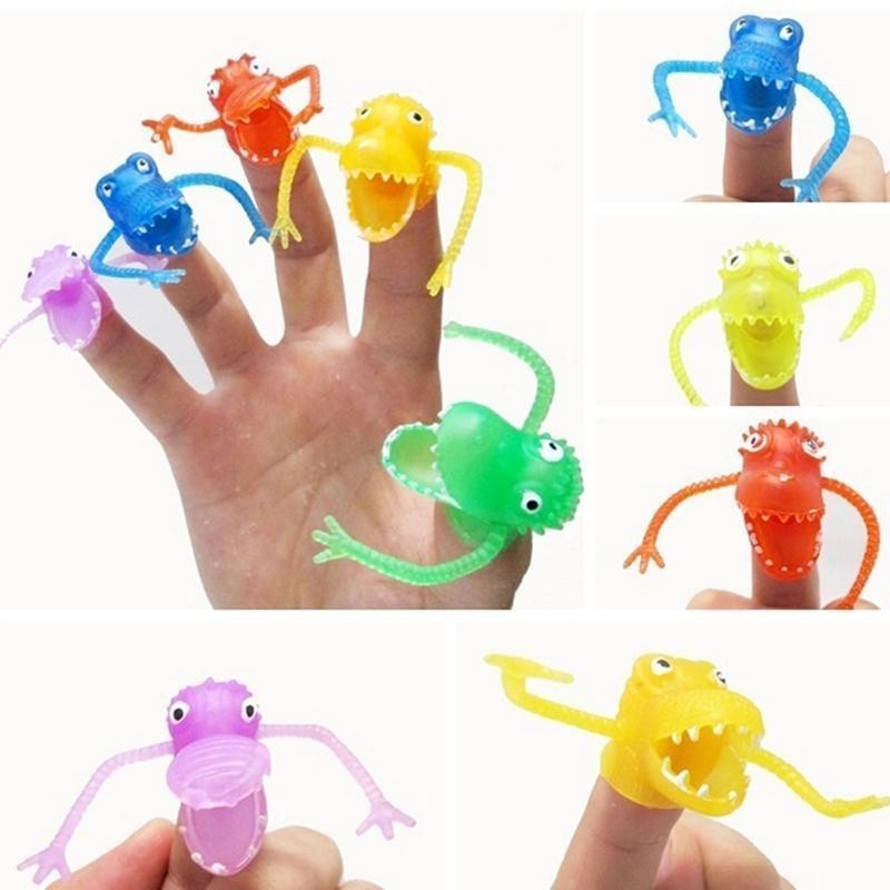 Finger Puppet Toys Role Play Cartoon Animal Educational For Kids