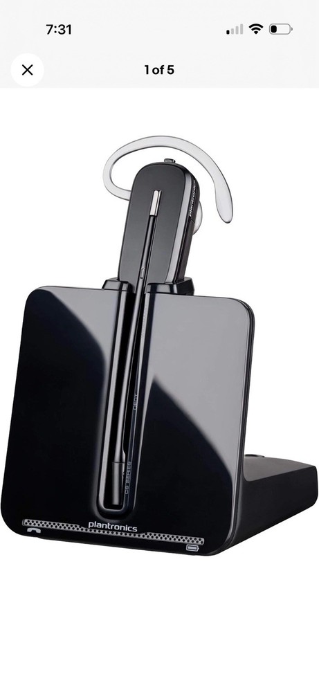 Plantronics CS540-XD, 900MHZ, Wireless Headset (88283)