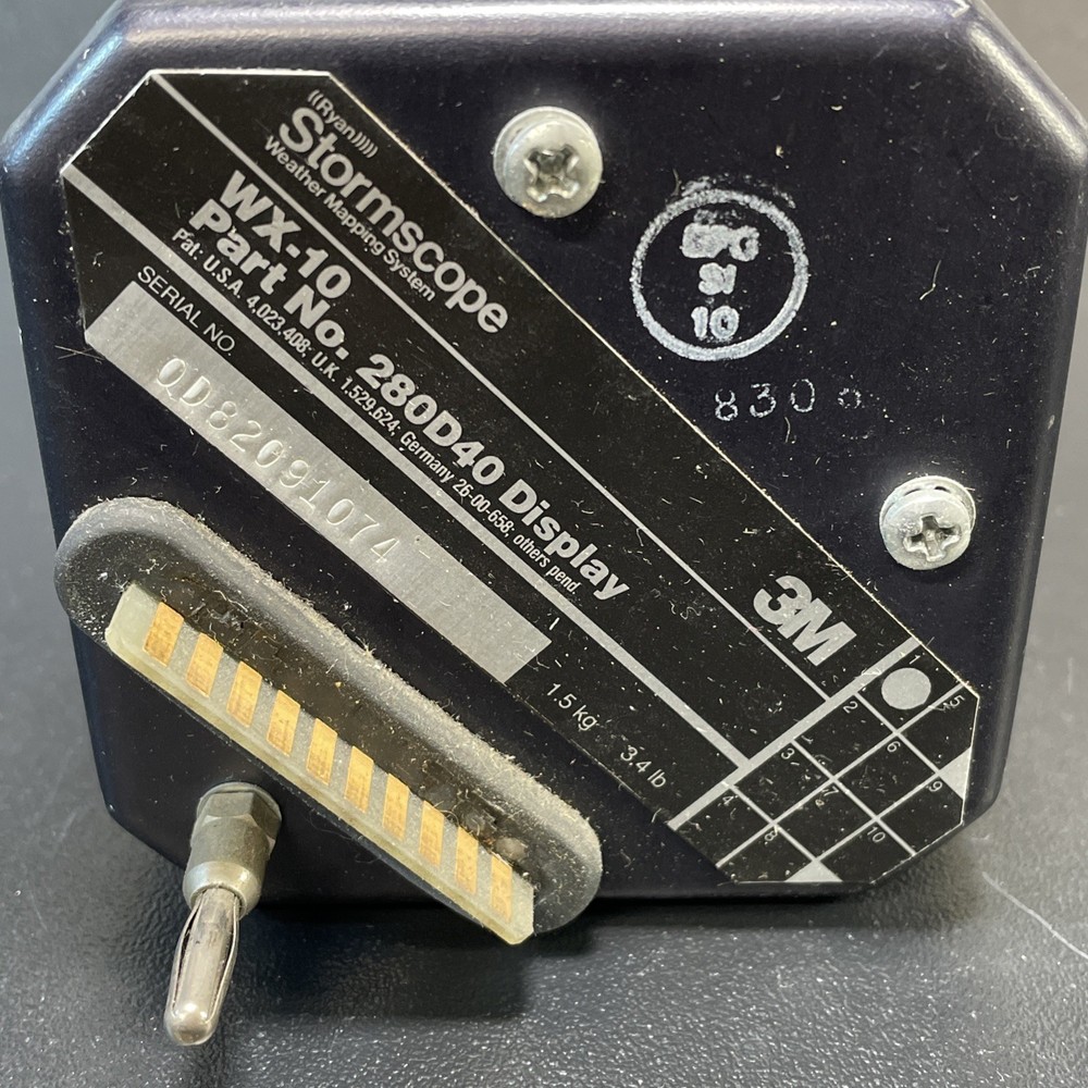 Stormscope WX-10 Display