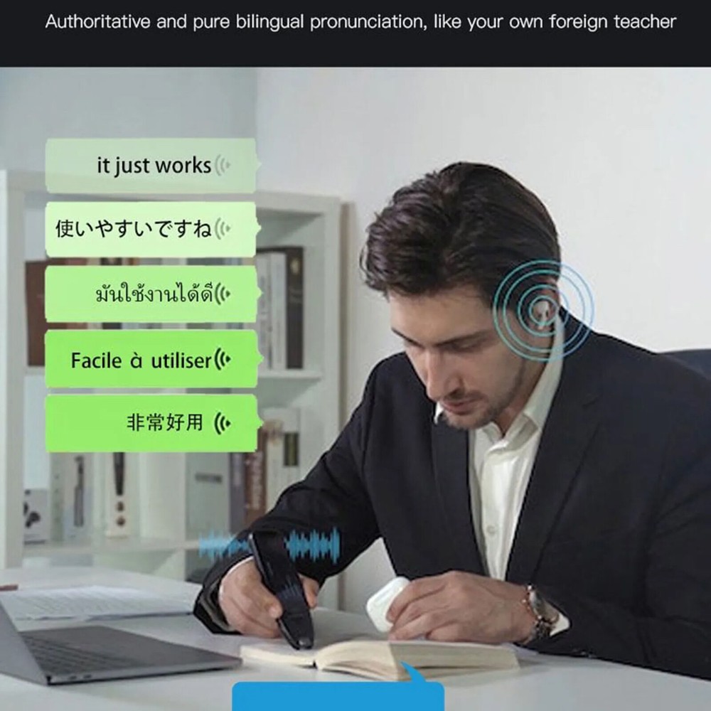 NEW Smart Scan Translation Pen Text Reading Pen 116 Language Translator Device
