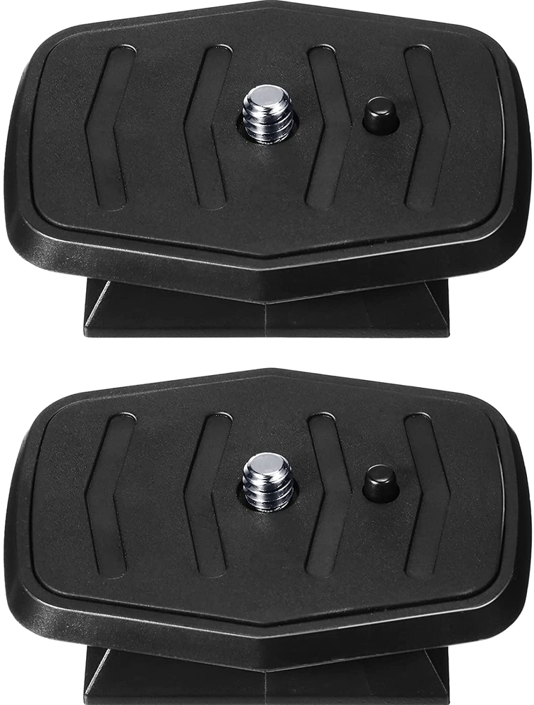 2 Pack 35 mm Tripod Quick Release Plate Camera Tripod Mount Adapter Tripod