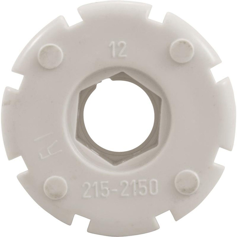 Wall Fitting, Waterway, Air Injector, White