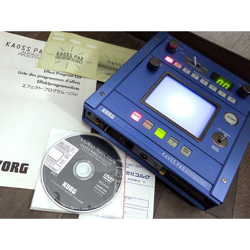 KORG KAOSS PAD Entrancer KPE1 Audio Video Effects Processor Tested Working Unit