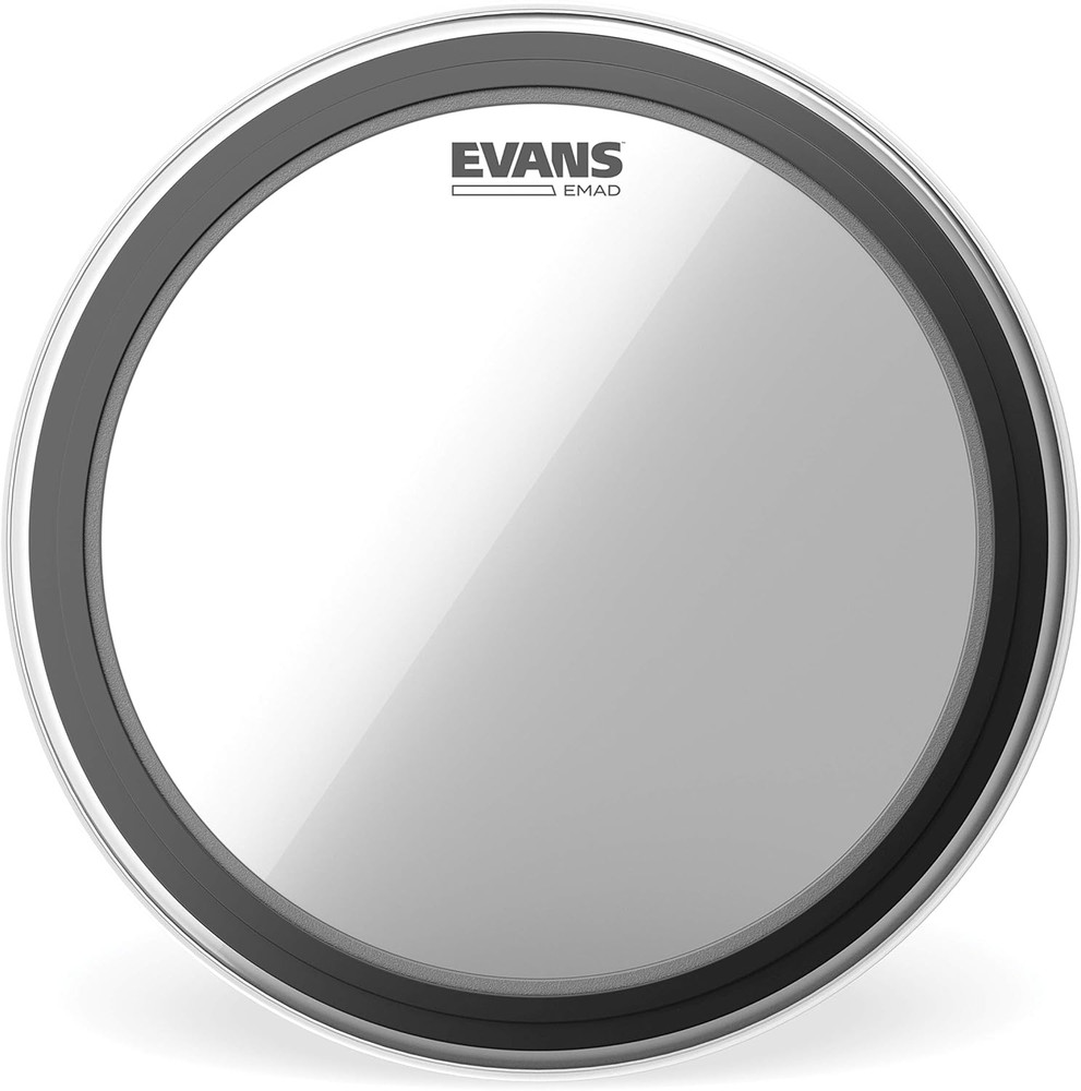 EMAD Clear Bass Drum Head, 16 Inch