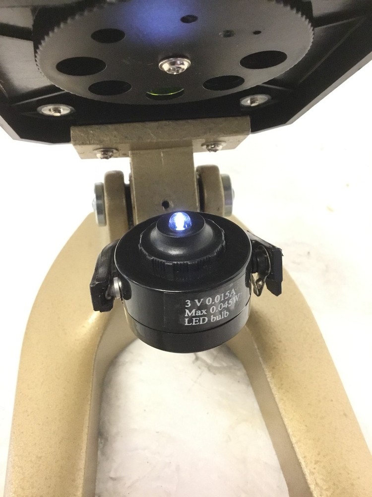 Geo Vision Lab Microscope LED Light .045W Battery Powered Working FREE SHIPPING