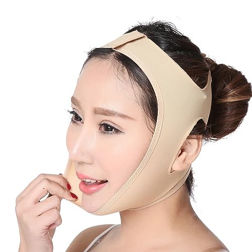 Face Slimming Chin Strap, Adjustable Neoprene Wrinkle Reduction Lifting Belt ...