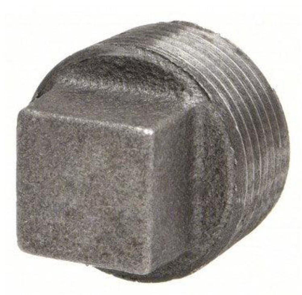 BLACK THREADED CORED PLUG