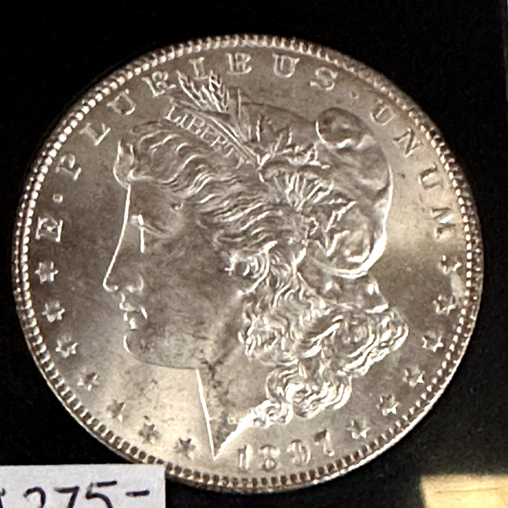 1897 P Morgan Silver Dollar Free Shipping