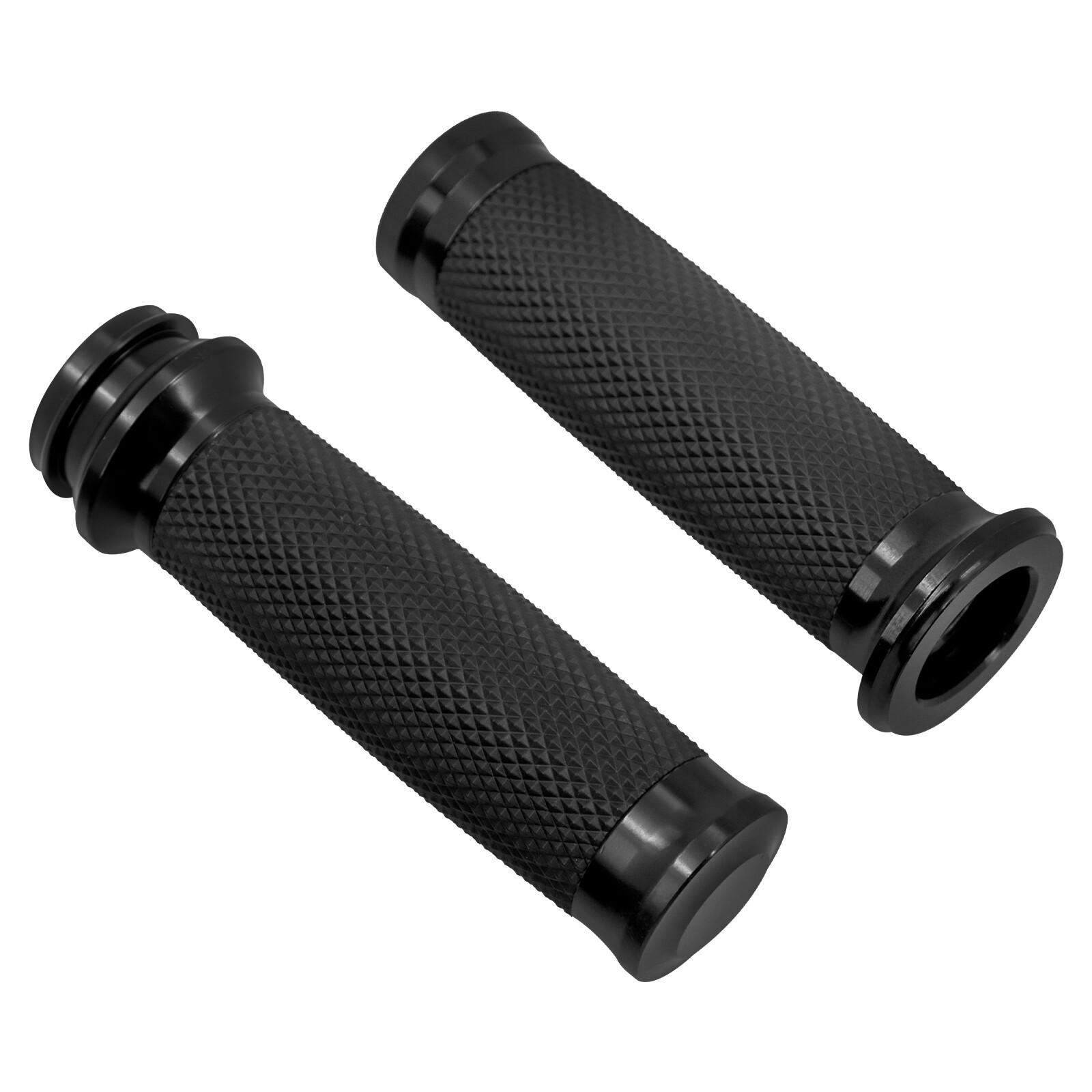 1" Electronic Throttle Handlebar Hand Grips For Harley Touring Road King 08-24