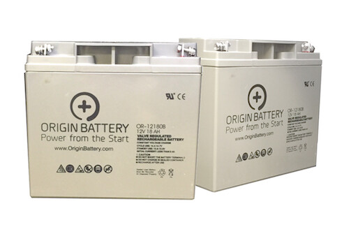 APC AP1250 Battery Replacement Kit - 2 Pack 12V 18AH UPS Series
