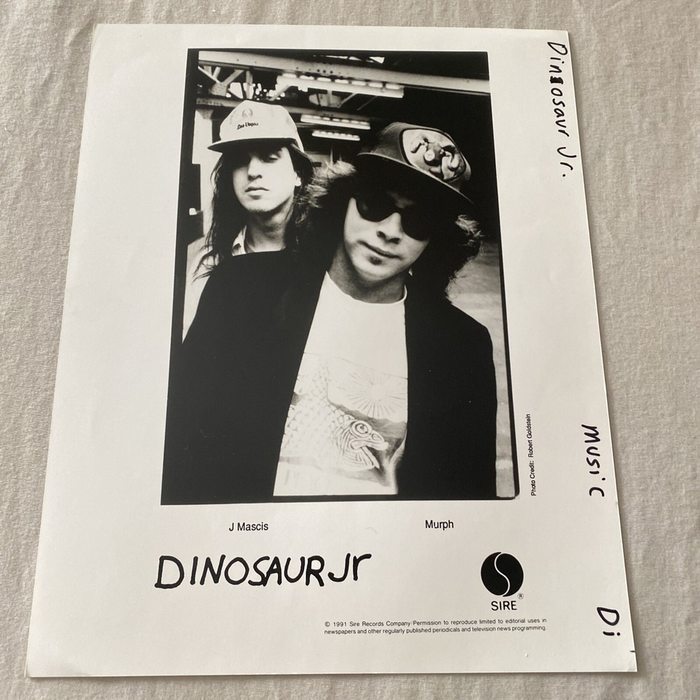 Dinosaur Jr. Press Photo 8x10” .