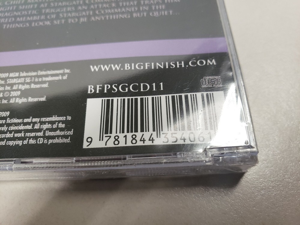 STARGATE SG:1 Big Finish Audio CD #2.5 - LINES OF COMMUNICATION