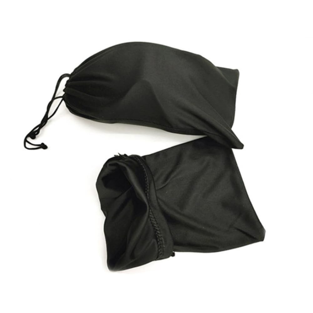4 Pieces Ski Goggle Bag Microfiber Drawstring Pouch Snow Goggle Protection Ba...