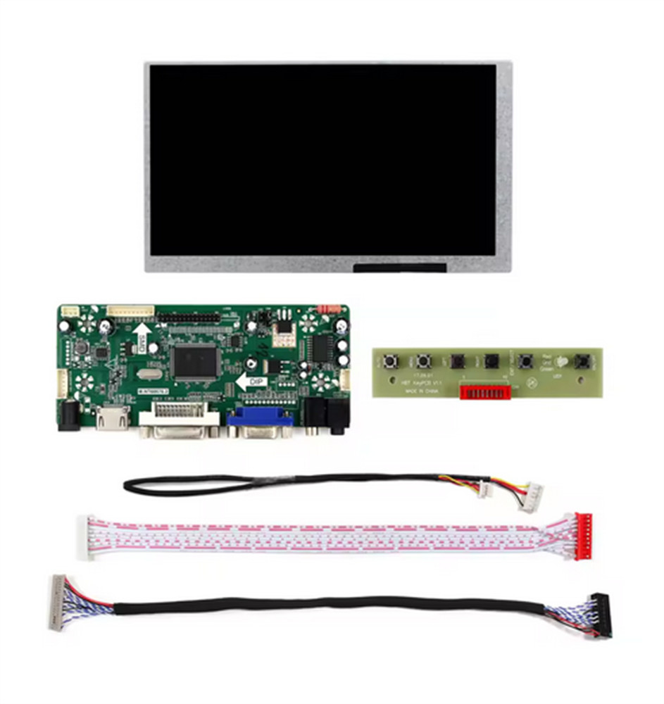 7" G070Y2-L01 800x480 500nit LCD Screen With LCD Controller Board Kit