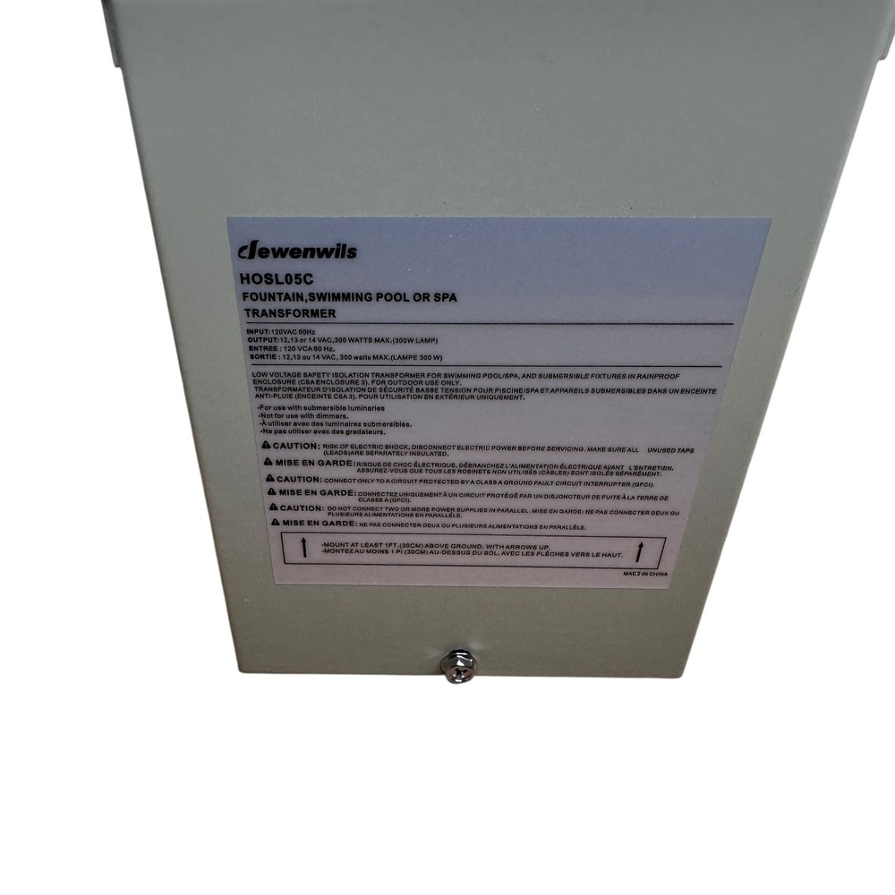 DEWENWILS HOSL05C Outdoor Timer Switch Programmable Plug New Open Box