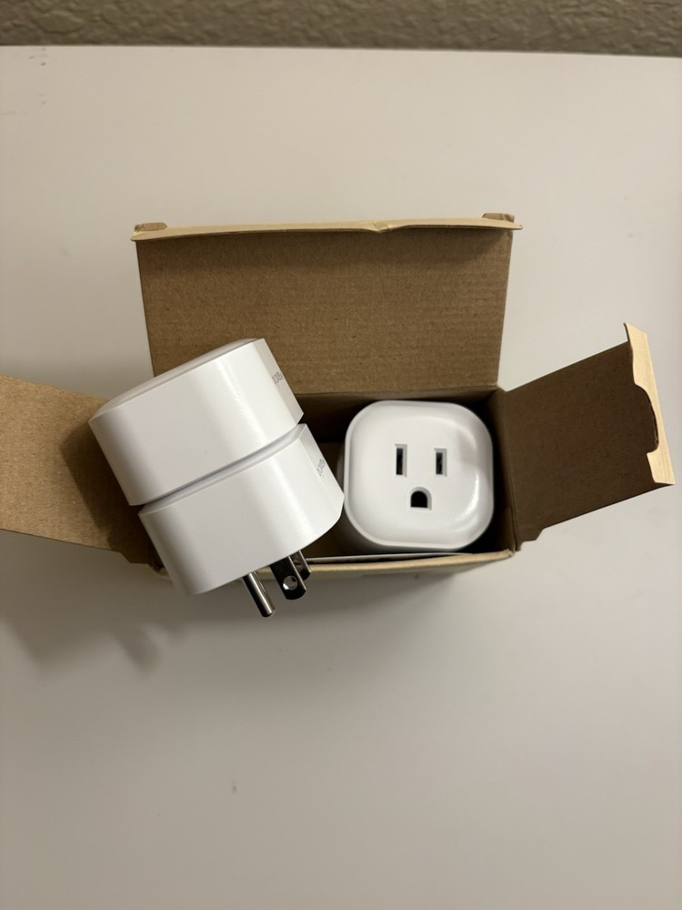 Maxcio WiFi Smart Plug W-US003 4-Pack, Alexa Google, Type B, 10A, White