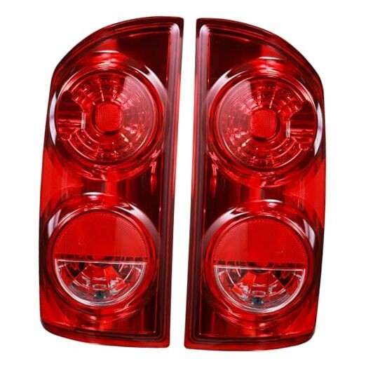 Tail Light Compatible With 2007 2008 2009 Dodge Ram Driver And Passenger Side