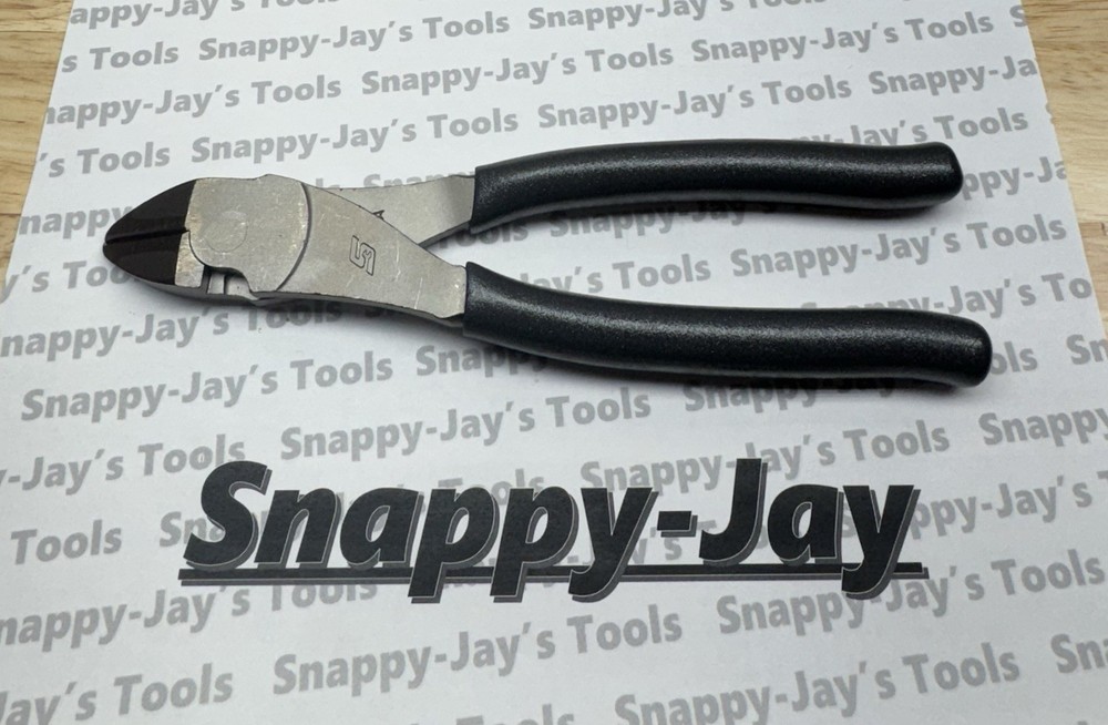 Snap-on Tools NEW DARK TITANIUM Soft Grip 8" High Leverage Cutter Pliers 388ACF