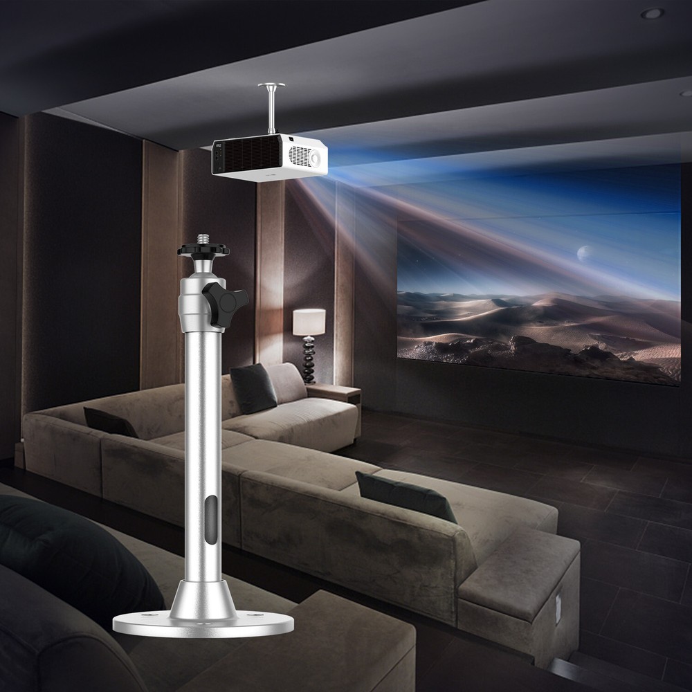 Universal Aluminium Holder LCD Wall Ceiling Bracket Hanger Stand Projector Mount