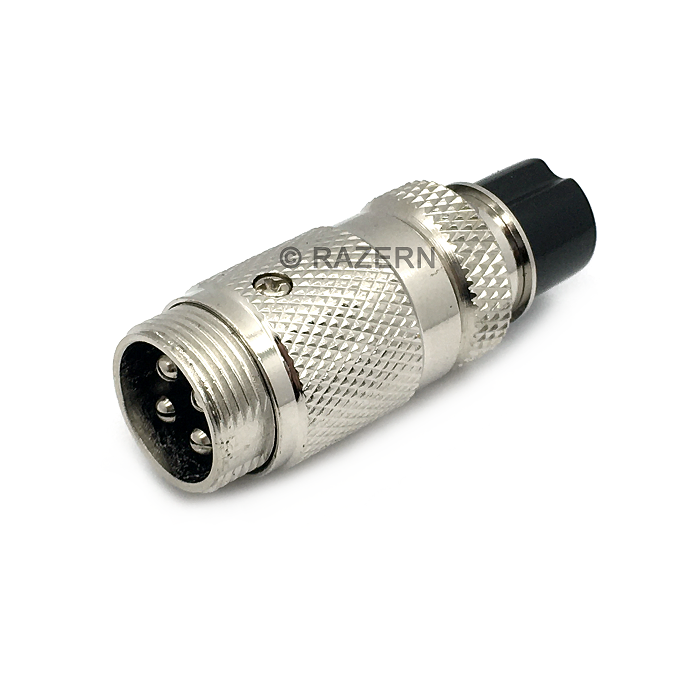 NEW 4-Pin Cobra Microphone to 6-Pin Mic Adapter ONLY FOR RCI Ranger Ham Radio