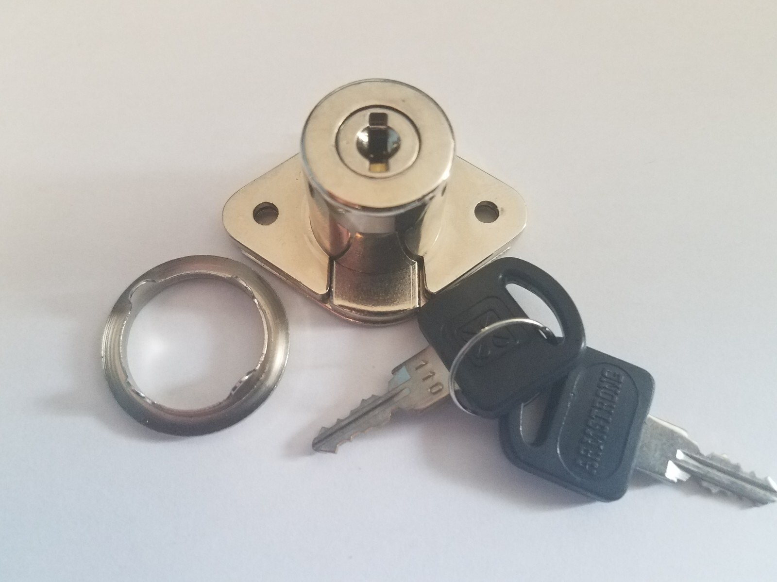 Deadbolt Drawer cabinet Lock - Keyed the same or different