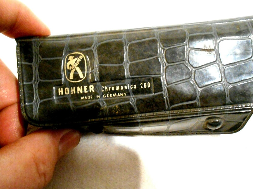 Vintage Hohner The Chromonica Harmonica in Original Case