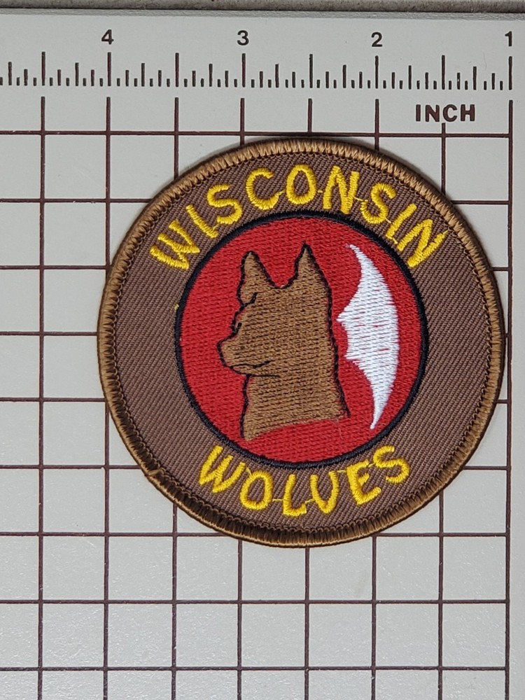 Early 90s Paintball Patch - Wisconsin Wolves
