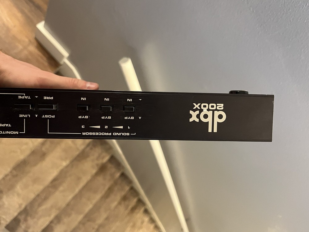 DBX. 200X Tape Selector Program Route Selector Stereo