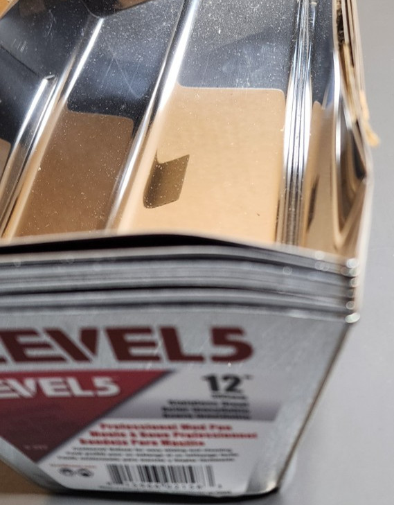 Level5 5-332 12" Stainless Steel Professional Mud Pan (Qty 6)