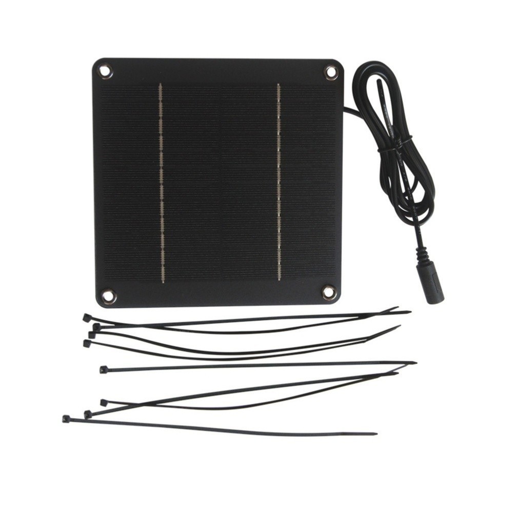 Energy Efficient 12V Solar Panel 1.5 Meter Cable 5521 Female DC Interface