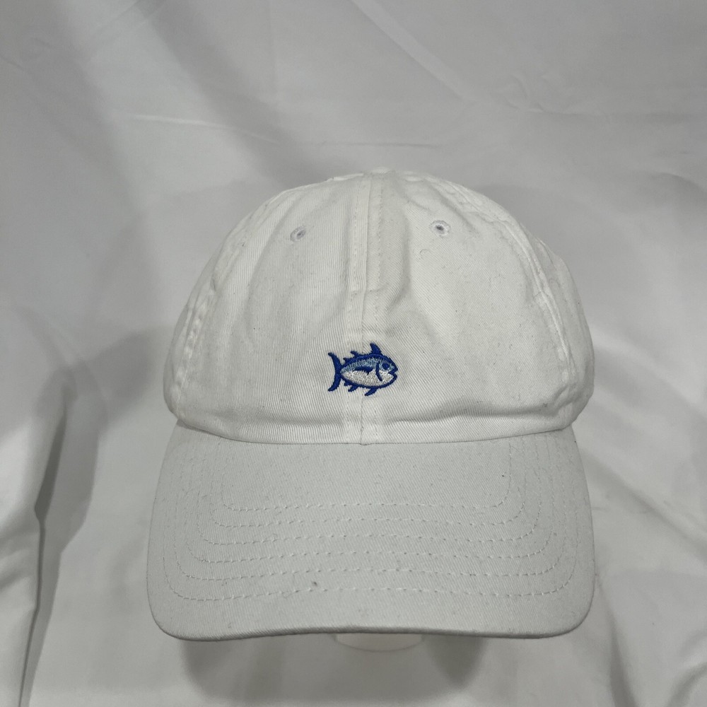 Southern Tide White Skipjack Hat Cap One Size Adjustable Strap