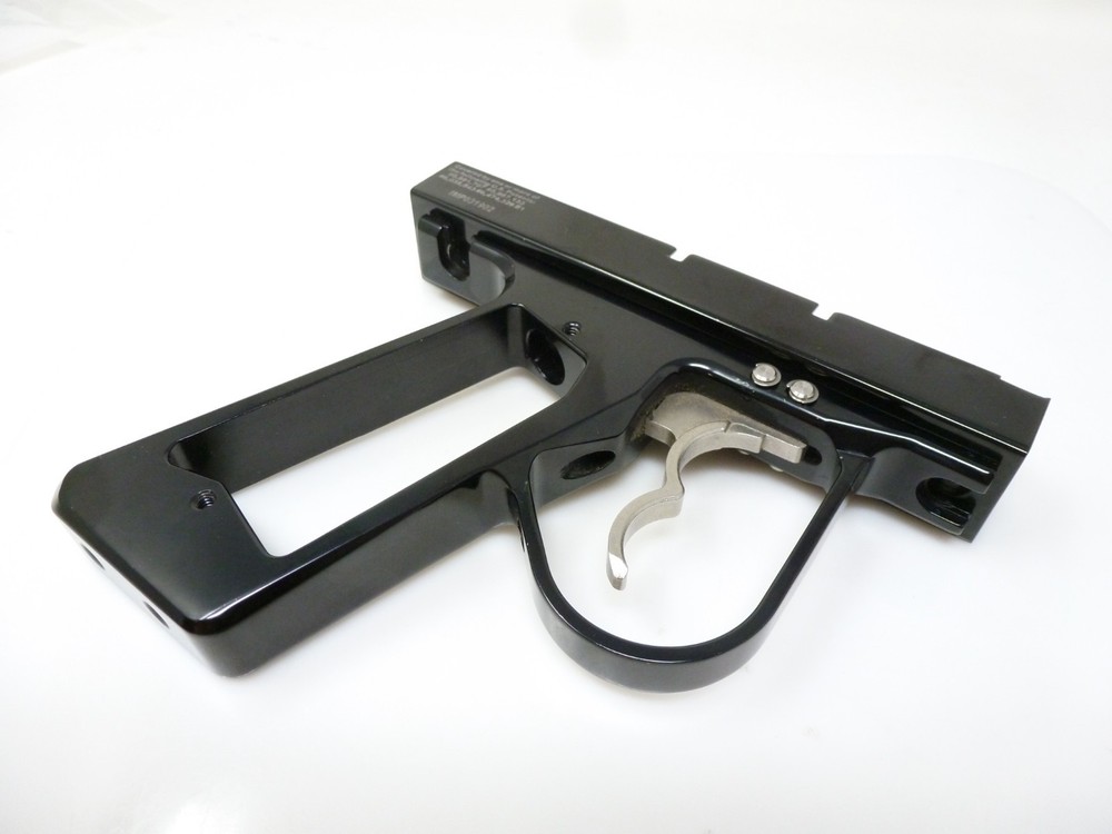 NICE SMART PARTS TRIGGER FRAME & TRAY FOR IMPULSE GLOSS BLACK w/ TRIGGER GOG