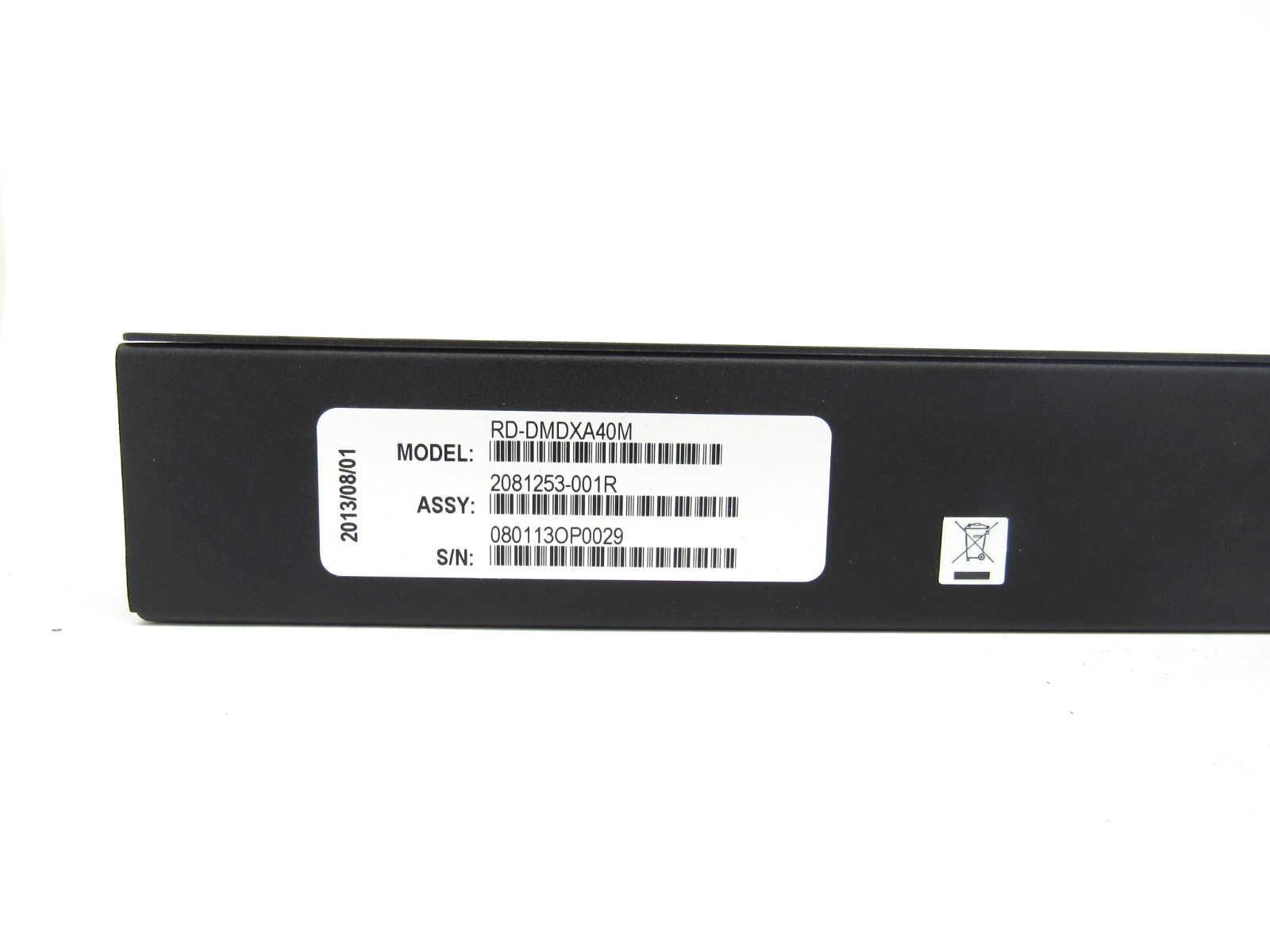 MRV RD-DMDXA40M ADVA DWDM Fiber Optic Multiplexer and De-Multiplexer w/RMK