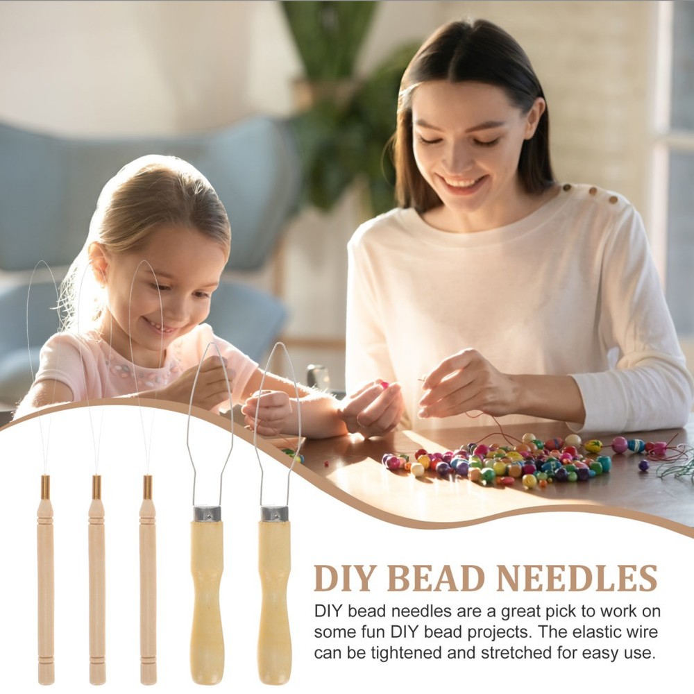 5 Pcs Wire Threader Beading Device Extension Tool Diy Tools Automatic