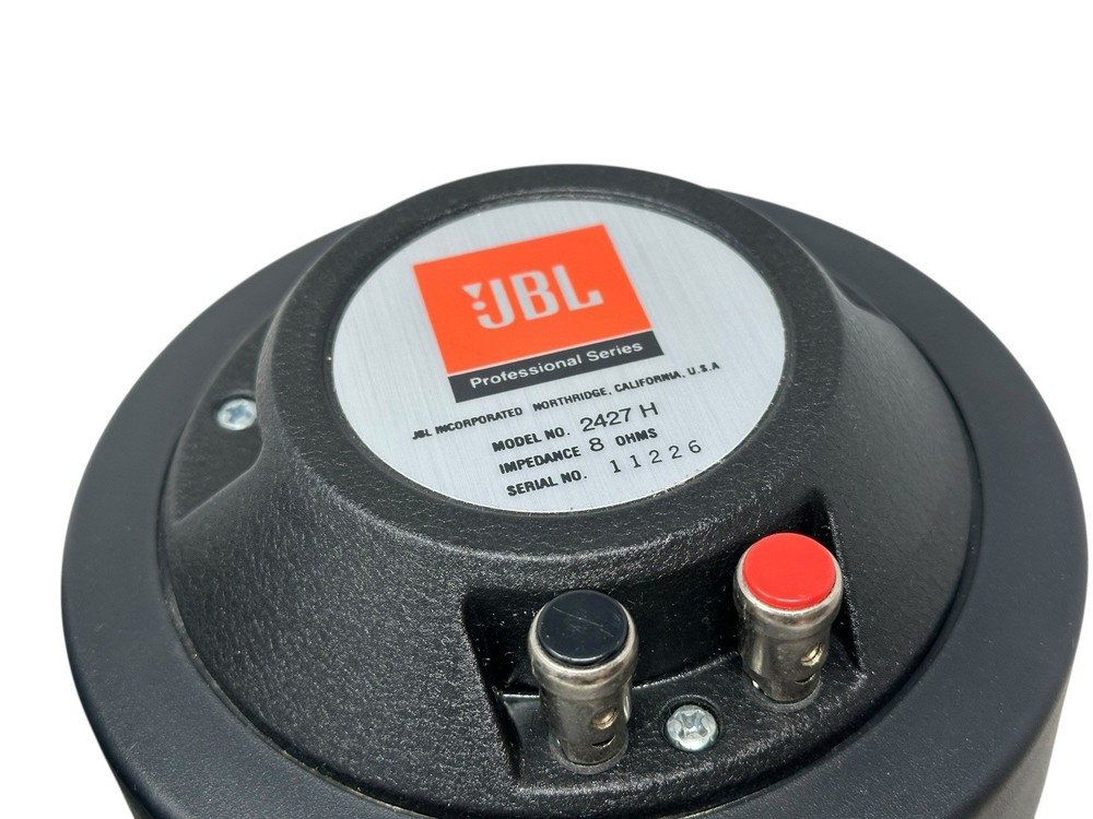 JBL 2427H High Frequency Compression Driver - 8 Ohm Tested Working Good Cond!