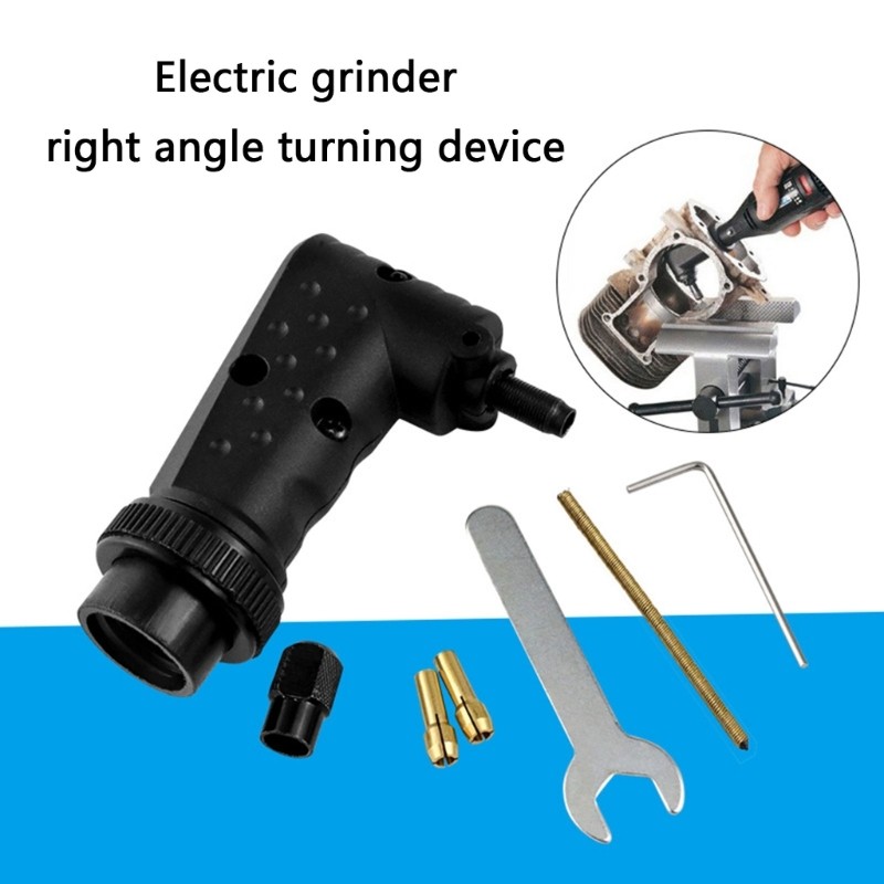 90 Degree Right Angled Electric Grinder Adapter For Workspaces Precise Grinding