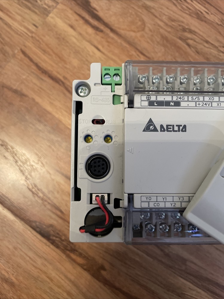 DELTA DVP48EH00T3 PLC Module NPN Transistor Programmable Controller