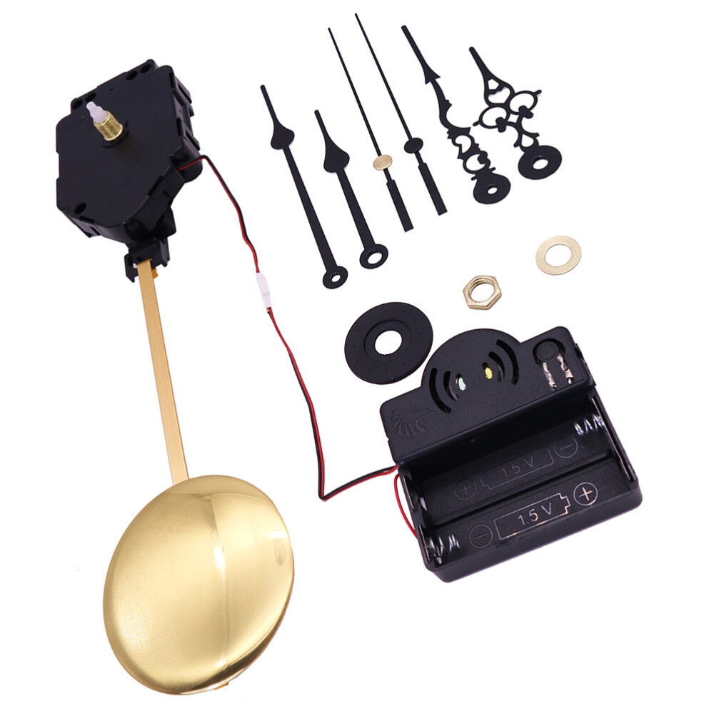 1 Set Clock Movement wall clock mechanism with chimes and pendulum movement