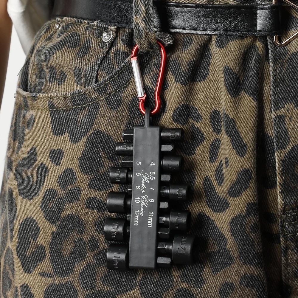 Chrome Vanadium 20-Piece Nut Driver Set - Durable SAE & Metric Tools Included